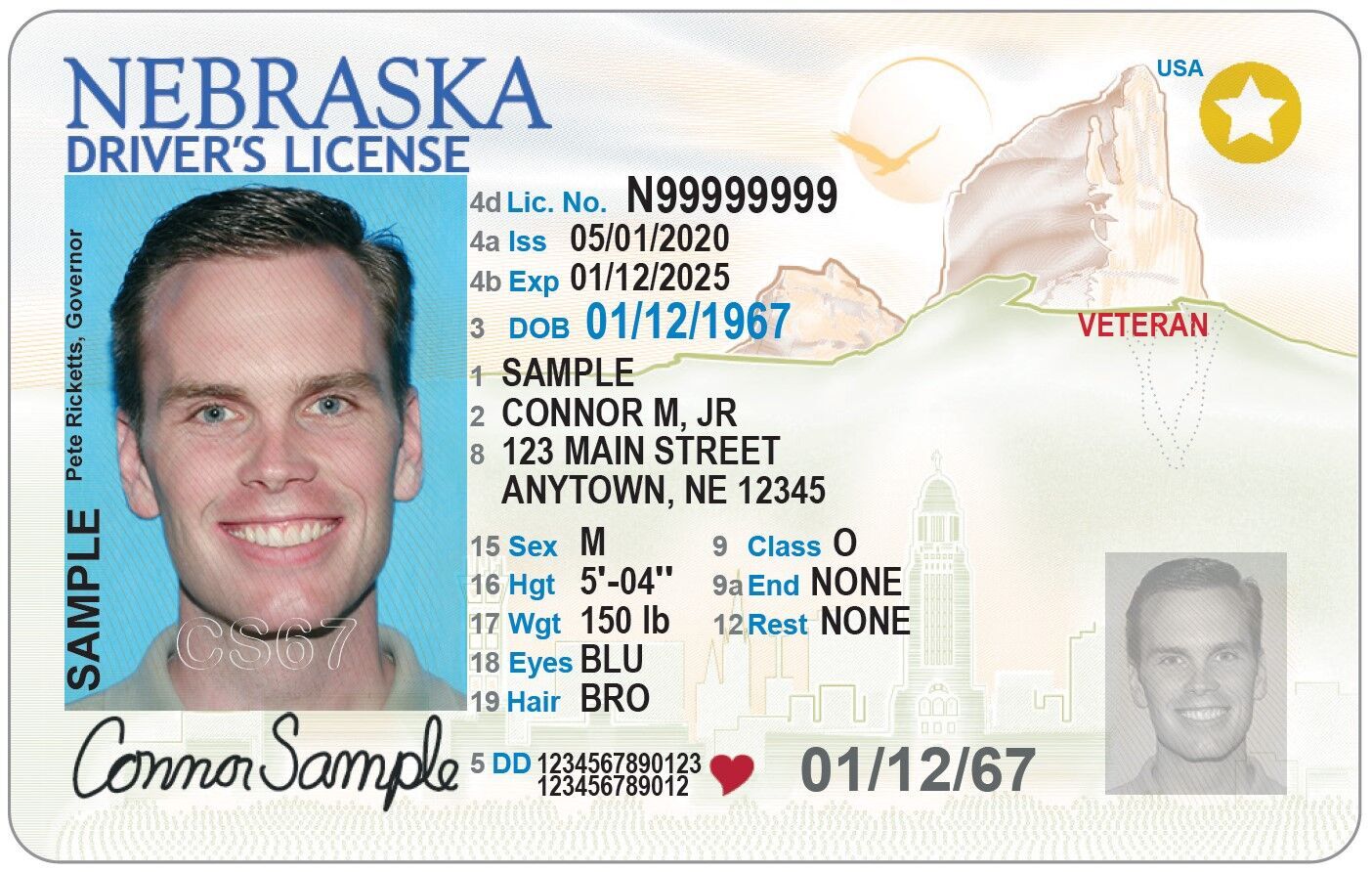 Nc Id Replacement Card